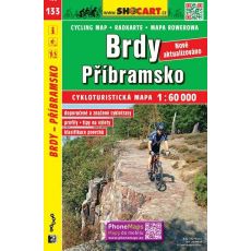 133 Brdy, Příbramsko 1:60 000, CTM60