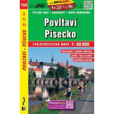 136 Povltaví, Písecko 1:60 000, CTM60