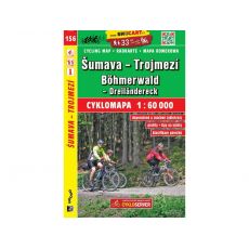 156 Šumava Trojmezí 1:60 000, CTM60