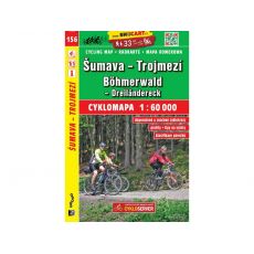 156 Šumava Trojmezí 1:60 000, CTM60