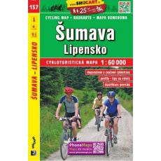 157 Šumava Lipensko 1:60 000, CTM60