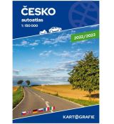 Česko 1:150 000 + 13 krajských měst (autoatlas 2020/2021)