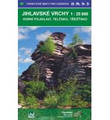 Jihlavské vrchy 1:25 000, podrobná mapa Geodézie On Line