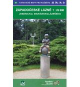 Západočeské lázně 1:25 000, podrobná turástická mapa Geodézie On Line,spol. s r.o.