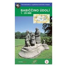 Babiččino údolí 1:25 000, podrobná turistická mapa Geodézie On Line