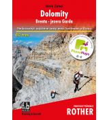 Dolomity - turistický průvodce Rother