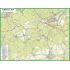 Mapový list 1:20 000, papír, 1200x900 mm, mapový výřez