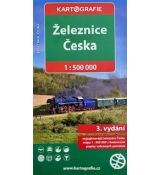 Železnice Česka 1:500 000