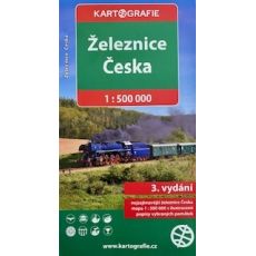 Železnice Česka 1:500 000