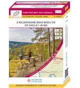 VIA CZECHIA Centrální stezka, turistické mapy 1:25 000, soubor map, Geodézie On Line