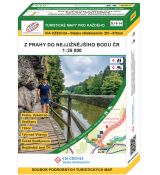 VIA CZECHIA Stezka středozemím - box 2, turistické mapy 1:25 000, soubor map, Geodézie On Line