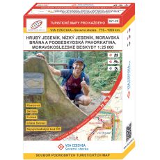 VIA CZECHIA Severní stezka - box 4, turistické mapy 1:25 000, soubor map, Geodézie On Line