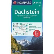 Dachstein 1:50 000 (KOMPASS 20)