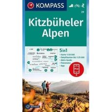 Kitzbüheler Alpen 1:50 000 (KOMPASS 29)