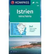 Istrie 1:75 000 (KOMPASS 238)