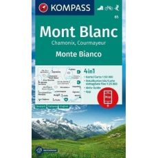 Mont Blanc 1:50 000 (KOMPASS 85)