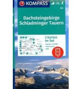 Dachsteingebirge, Schladminger Tauern 1:25 000 (KOMPASS 293)