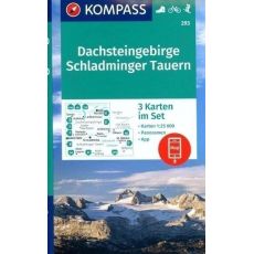 Dachsteingebirge, Schladminger Tauern 1:25 000 (KOMPASS 293)
