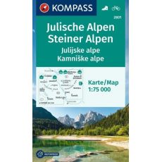 Julské Alpy 1:75 000 (KOMPASS 2801)