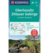 Oberlausitz, Zittauer Gebirge 1:50 000 (KOMPASS 811)