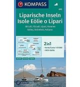 Liparské ostrovy 1:25 000 (KOMPASS 693)