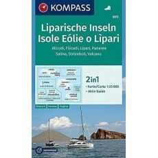 Liparské ostrovy 1:25 000 (KOMPASS 693)