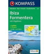 Ibiza a Formentera 1:50 000 (KOMPASS 239)