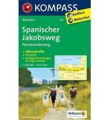 Španělská část Svatojakubské stezky 1:100 000 (KOMPASS 133)