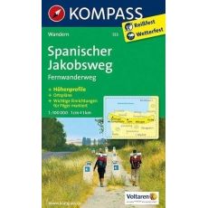 Španělská část Svatojakubské stezky 1:100 000 (KOMPASS 133)