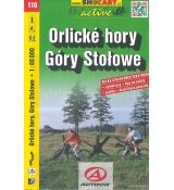 Orlické hory
Shocart 1:60 000, cykloturistická mapa