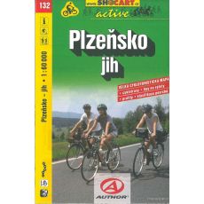 Plzeňsko, jih
Shocart 1:60 000, cykloturistická mapa
