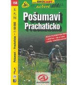 Pošumaví - Prachaticko,
1:60 000, SHOCART, cykloturistická mapa