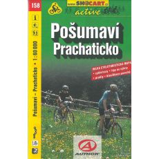 Pošumaví - Prachaticko,
1:60 000, SHOCART, cykloturistická mapa