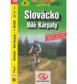 Slovácko - Bílé Karpaty,
1:60 000, SHOCART, cykloturistická mapa
