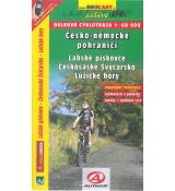 Česko-německé pohraničí 1:60 000, dálková cyklotrasa, SHOCART