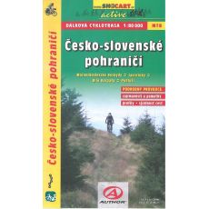 Česko-slovenské pohraničí 1:80 000, dálková cyklotrasa, SHOCART