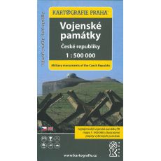 Vojenské památky České rebubliky 1:500 000