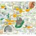 Podzemí České rebubliky 1:500 000, mapa Kartografie Praha