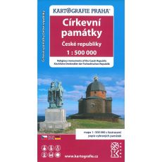 Církevní památky České republiky 1:500 000
