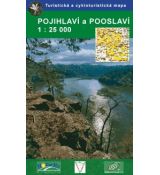 Pojihlaví a Pooslaví 1:25 000, podrobná turistická mapa Geodézie On Line