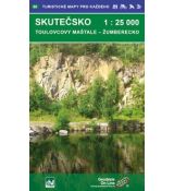 Skutečsko 1:25 000, podrobná turistická mapa Geodézie On Line