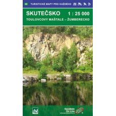 Skutečsko 1:25 000, podrobná turistická mapa Geodézie On Line