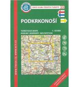 Podkrkonoší 1:50 000, KČT, turistická mapa