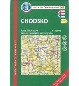 Chodsko 1:50 000, KČT, turistická mapa