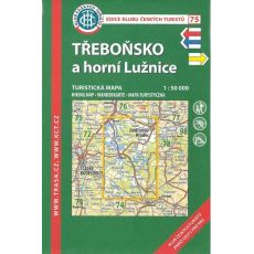 Třeboňsko a horní Lužnice 1:50 000, KČT, turistická mapa