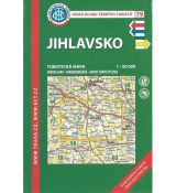 Jihlavsko 1:50 000, KČT, turistická mapa