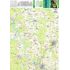 Bechyňsko 1:25 000 - turistická a cykloturistická mapa Geodézie On Line, náhled rozsahu
