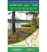 Krušné hory 1:25 000 - západ, Kraslicko a Božídarsko, turistická mapa Geodézie On Line, edice Turistické mapy pro každého