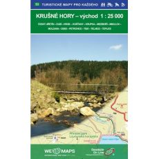 53. Krušné hory východ, Tiské stěny / Erzgebirge Ost, Tyssaer Wände, turistická mapa Geodézie On Line, edice Turistické mapy pro každého